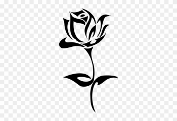 Tattoo Rose Png Image - Tribal Rose