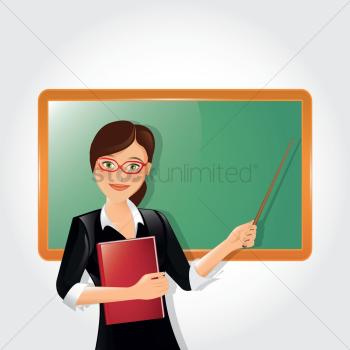 Teacher holding book Teacher holding book