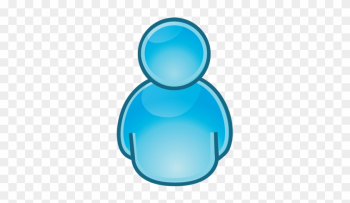 Team Clip Art Blue Person Icon - Person Icon For Powerpoint