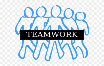 Teamwork Free Content Clip Art - Easy To Draw Group Of People