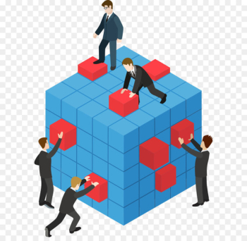 Teamwork Illustration - Vector team work Teamwork Illustration - Vector team work