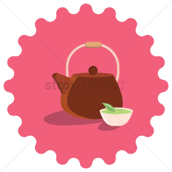 Teapot with teacup Teapot with teacup