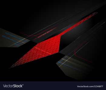 Tech abstract vector image Tech abstract vector image
