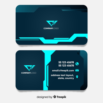 Tech business card Tech business card