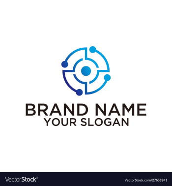 Tech logo vector image Tech logo vector image