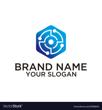 Tech logo vector image Tech logo vector image