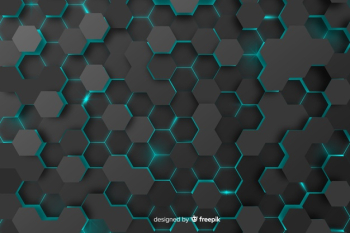 Technological honeycomb background with hexagons Free Vector Technological honeycomb background with hexagons Free Vector