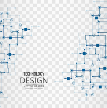 Technology background with blue links Technology background with blue links