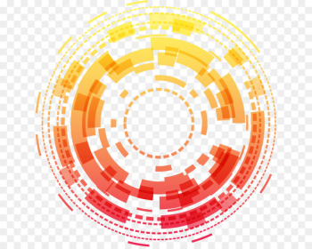 Technology Circle Science - Science and technology circle decorative background 
