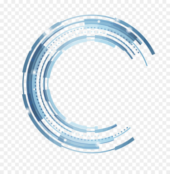 Technology Circle - Vector technology wind semicircle Technology Circle - Vector technology wind semicircle