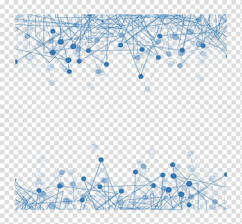 Technology Euclidean , Blue technology border, blue wallpaepr transparent background PNG clipart