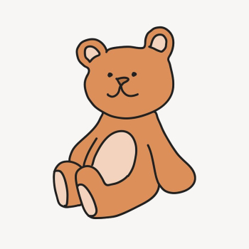 Teddy bear cartoon illustration, doll | Free Photo Illustration - rawpixel Teddy bear cartoon illustration, doll | Free Photo Illustration - rawpixel