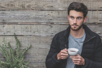 Teen Drinking Tea Teen Drinking Tea