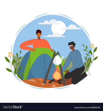 teen summer camping concept teen summer camping concept