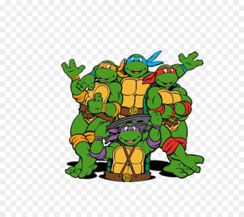 Teenage Mutant Ninja Turtles: Turtles in Time Teenage Mutant Ninja Turtles 2: Battle Nexus Raphael Leonardo Michelangelo - Green Turtles cartoon creative 