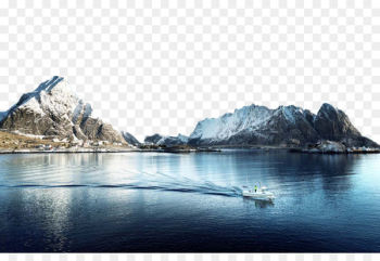 Television set Krxfcger & Matz Ultra-high-definition television LED-backlit LCD 4K resolution - Beautiful mountain lake scenery 