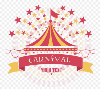 Template Carnival Circus - Vector silhouette circus Template Carnival Circus - Vector silhouette circus