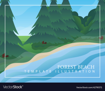 template forest beach template forest beach