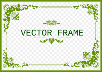 Template Green CorelDRAW - green frame Template Green CorelDRAW - green frame