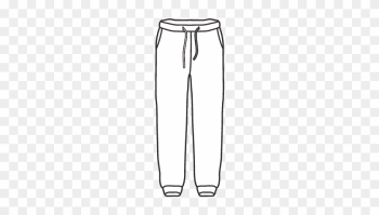 Templates Clipart Pants - Sweatpants Template Png