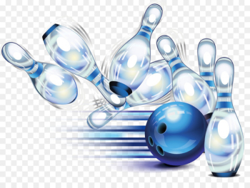 Ten-pin bowling Bowling ball Bowling pin - Blue Bowling 