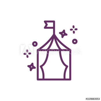 tent magic sorcery icon tent magic sorcery icon