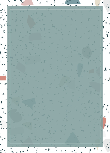 Terrazzo background frame Terrazzo background frame