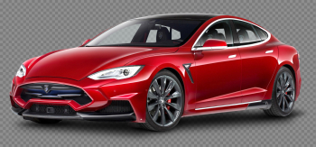 Tesla Model S Red Car PNG Image - PurePNG | Free transparent CC0 ...