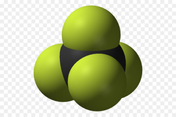 Tetrafluoromethane Sulfur hexafluoride Chemistry Space-filling model Sphere - fluor border 