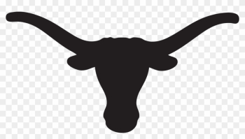 Texas Longhorn Black Clipart - University Of Texas At Austin