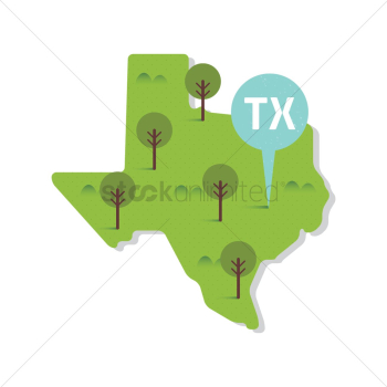 Texas state map Texas state map