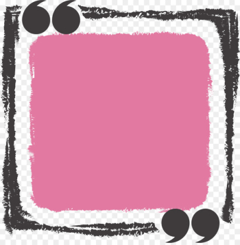 Text box Rectangle Icon - Hand drawn pink rectangle title box 