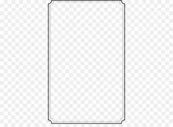 Text box - White Border Frame PNG Transparent Image 