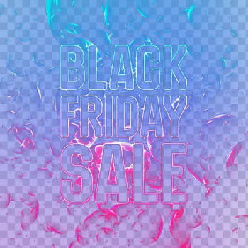 Text Graphic design Blue Sky Illustration, Black Friday transparent background PNG clipart