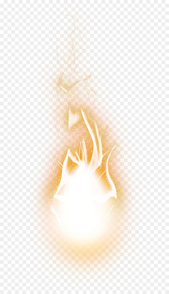 Text Illustration - Yellow light effect 