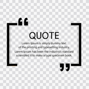 Text template with a black frame Text template with a black frame