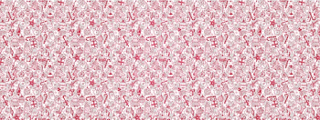 Textile Petal Pattern, Red frame background transparent background PNG clipart