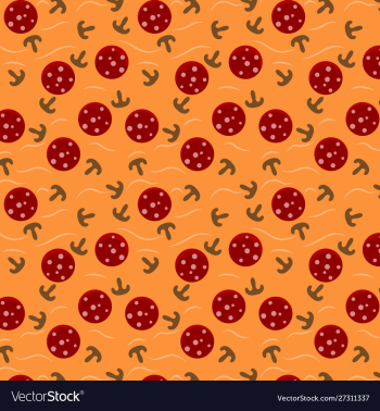 Texture pizza image vector image Texture pizza image vector image