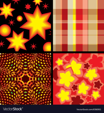 Textured Background Set vector image Textured Background Set vector image