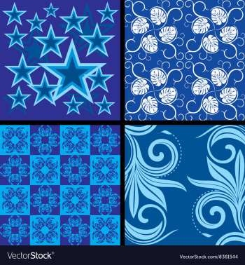 Textured Background Set vector image Textured Background Set vector image