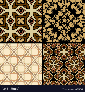 Textured Background Set vector image Textured Background Set vector image