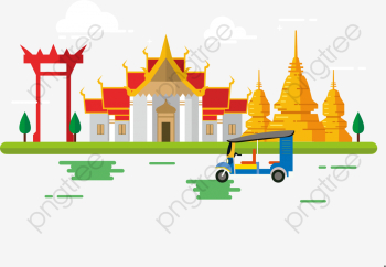 Thailand Vector Construction, Thailand, Temple, Building PNG and ...