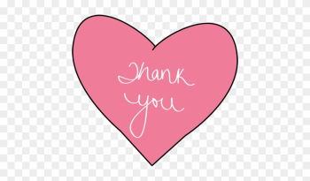 Thank You Clip Art - Thank You With Hearts