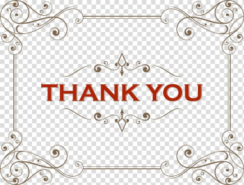 Thank you signage, Template Microsoft Word Greeting card , flower frame illustration thanks transparent background PNG clipart