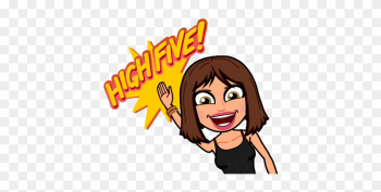 Thank You So Much Mah Peeps Love You All To Pieces - Hi Five Girl Cartoon Thank You So Much Mah Peeps Love You All To Pieces - Hi Five Girl Cartoon
