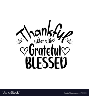 thankful grateful blessed t shirt design