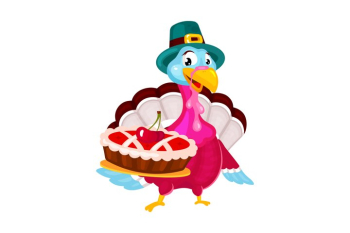 Thanksgiving day flat vector illustration Thanksgiving day flat vector illustration
