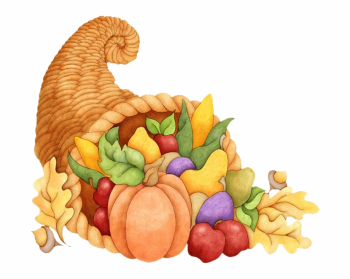 Thanksgiving Eve Dinner - Cornucopia Clipart Free, Transparent Png ...