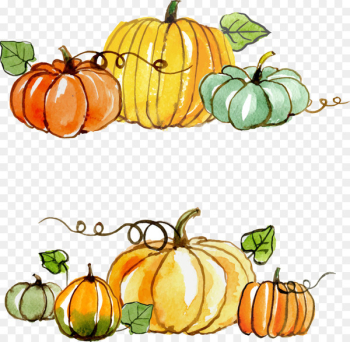 Thanksgiving Gratitude Gift Clip art - Thanksgiving pumpkin painted material 