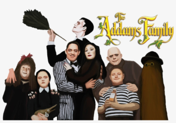 The Addams Family Image - Modern Addams Family Transparent PNG ...